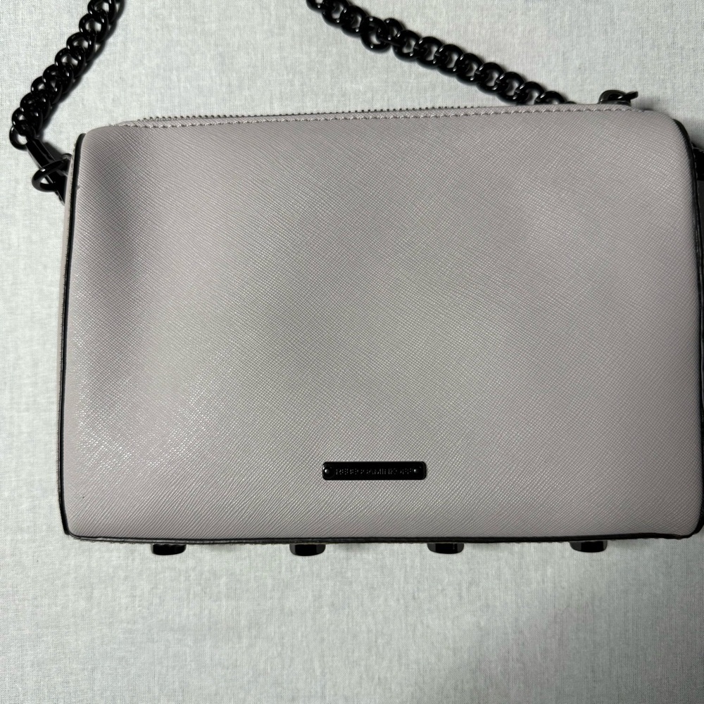 Rebecca minkoff pale purple/grey Avery leather crossbody purse - Picture 5 of 13